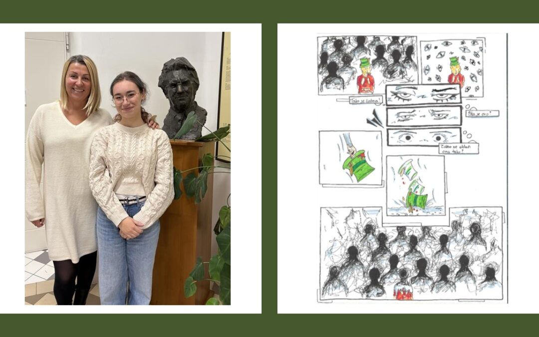 Nagrađeni rad „Drugačija” na natječaju „Oboji svijet“